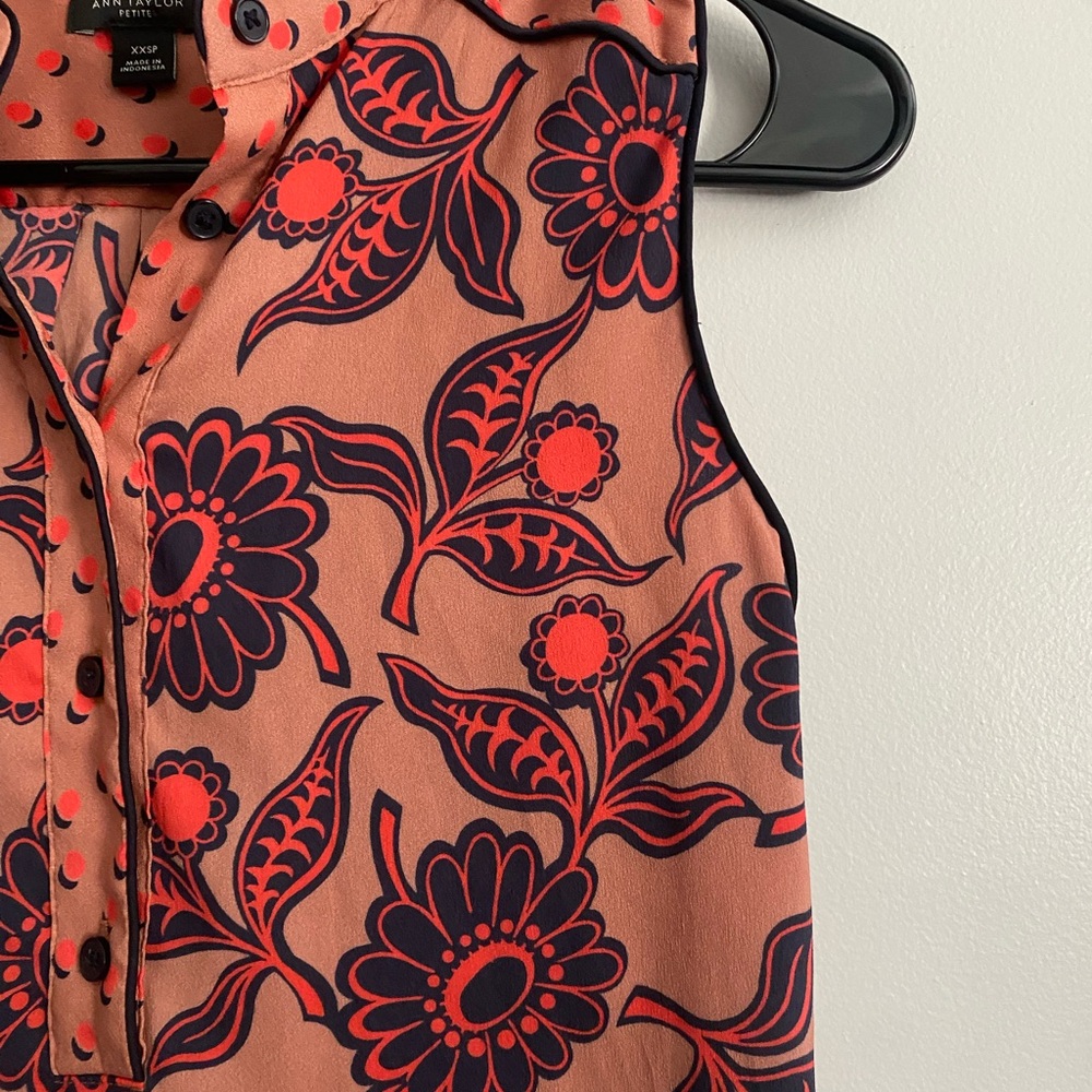 ANN TAYLOR tank top xxs (C5526) - Picture 4 of 4